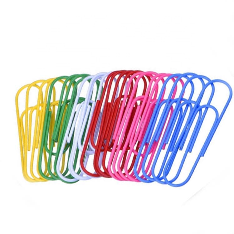 Зажим для бумаги 50 мм с никелированным серебряным покрытием, оптом