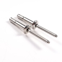 Tête de dôme Mono boulon Rivet en acier inoxydable Type de fixation de tasse Innter Lock Rivets aveugles structurels 6.4