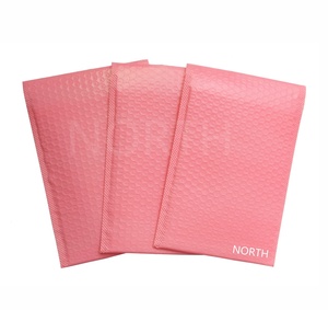 2024 nouveauté impression personnalisée bleu rose rose couleur poly enveloppe rembourrée expédition enveloppes à bulles avec LOGO - Product Image 5