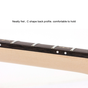 Yasen 22 Phím Đàn Trong Suốt Satin Canada <span class=keywords><strong>Maple</strong></span> 6 Dây Guitar Điện Cổ Với Lá Phong Inlay - Product Image 6