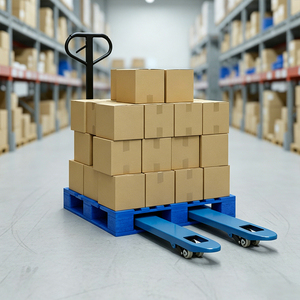 Customized Leg Pallet Stacker 2000kg Self-Loading Hand Hydraulic With 1.6m 2m 2.5m Wide <b>Manual</b> <b>Forklifts</b> TM2-1 TM5-5 Customized - Product Image 5