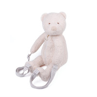 Sac à dos en peluche personnalisé pas cher pour enfants, nouveau design, automne-hiver, fourrure, personnalisé, mignon, ours en peluche