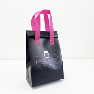 Sac isotherme auto-adhésif non tissé personnalisé pour la livraison de café, de bubble tea, de boissons et d'aliments - Product Image 4