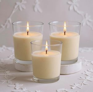 Frascos de Vidrio Redondos de Doble Pared para Velas, de Lujo, Personalizados, de 8oz, 10oz y 12oz, al por Mayor, con Tapa de Corcho y Embalaje en Caja - Product Image 2