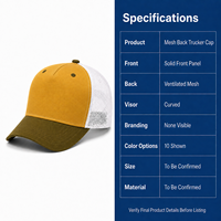 Casquette Top Crown personnalisée en maille respirante pour adulte, nouvelle collection 2026, style camionneur américain tendance, pour homme/femme, personnalisable avec logo, pêche et plein air