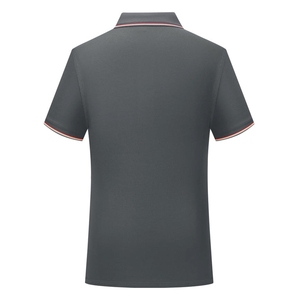 कारखाने की आपूर्ति पुरुषों के लिए पुरुषों की पोलो शर्ट शॉर्ट आस्तीन पोलो पुरुषों के लिए आकस्मिक लोचदार सांस के अनुकूल अनुकूल स्लिम फिट ठोस शर्ट - Product Image 2