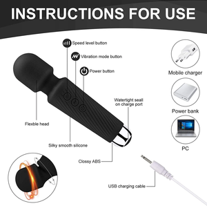 Nouveau stimulateur de mamelons pour femmes, <span class=keywords><strong>masseur</strong></span> du point G, jouet sexuel féminin miniature AV à 10 vitesses, masturbateur <span class=keywords><strong>vibrant</strong></span> puissant - Product Image 4