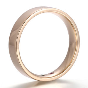 แหวนแต่งงานผู้ชาย ดีไซน์แฟชั่น ทองคำแท้ 10K ประดับด้วยพลอยไพลินและมรกตทรงกลม แหวนแต่งงานเครื่องประดับชั้นดีสำหรับผู้ชาย - Product Image 2