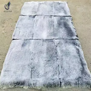 Kualitas Terbaik Grosir Bulu Kelinci Rex Putih Salju/Karpet/Selimut