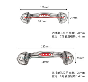 Stainless Steel Arched Pull Handle for Concealed Installation Aluminum Alloy Wooden Doors Contemporary Design Kitchen Cabinets - Product Image 6