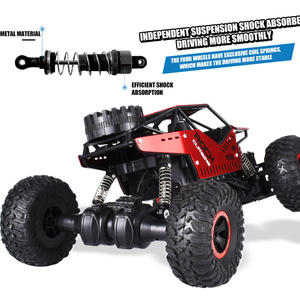Coche de Control Remoto a Prueba de Golpes, de Aleación, Todoterreno, para Niños, Buggy de Juguete Fundido a Presión, Potente Vehículo Eléctrico para Escalar Rocas, 4x4 RC - Product Image 5