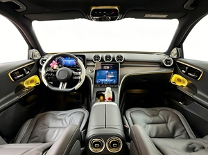 Systèmes d'éclairage automobile SJC pour <span class=keywords><strong>Mercedes</strong></span>-Benz Classe C GLC 2022-2025 Intérieur W206 X254 Accessoires décoratifs LED RGB 64 couleurs - Product Image 2