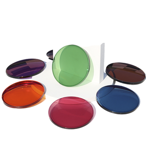 Hanchuang UV420 Clear Single SHMC Coated Optical Eyeglasses <strong>Lens</strong> Two-piece 0.5C Base Curve 1.56/1.60 Polycarbonate <strong>Aspheric</strong> - Product Image 1