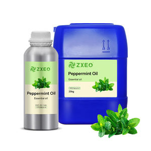 Produttore di olio essenziale 100% puro Mentha Piperita foglia di menta olio per sapone e candela e olio di menta Piperita - Product Image 1