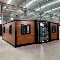 Casa Contenedor Prefabricada Expandible de 20 y 40 Pies Lista para Enviar, Cocina Prefabricada, Precio de Casa Plegable