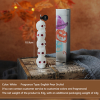 56H Creative Noël Bougie Parfumée Décoration de La Maison Ornements Arbre De Noël Parfum Bougie pour Cadeau De Noël