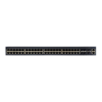 Commutateurs réseau OEM ODM haute vitesse 48 ports 1G RJ45 4 ports 10G SFP+ SNMP QoS pour entreprises, hôpitaux, cybercafés et jeux 2.5G