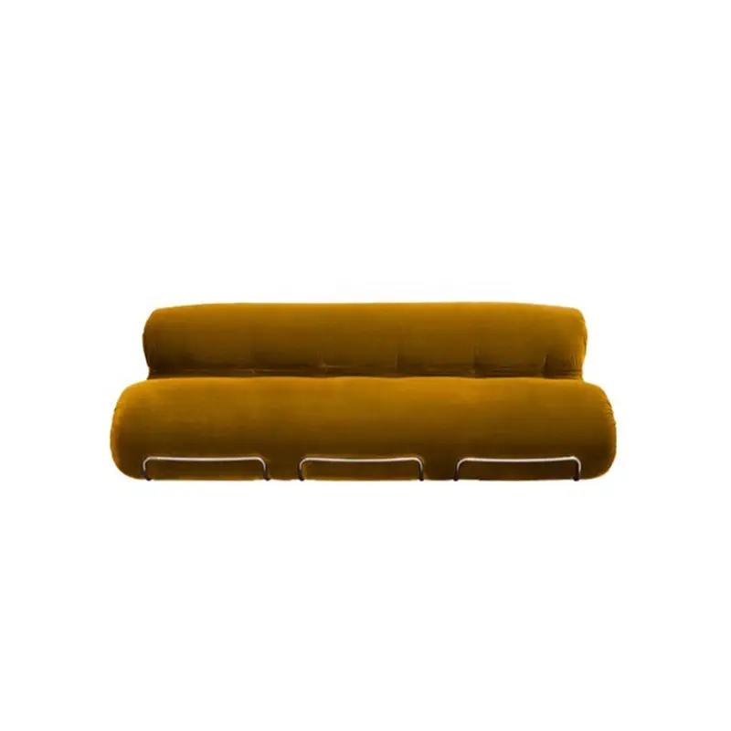 Gorman nordique simple design moderne style Bauhaus canapé médiéval italien noir lumière luxe trois personnes en cuir art canapé
