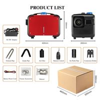 Chauffage de stationnement tout-en-un portable et économique en carburant 2KW 5KW DC 12V 24V pour camion