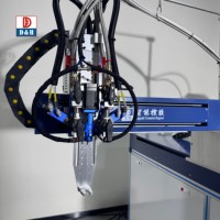 Système de dosage automatique de résine époxy en silicone PU pneumatique en 2 parties colle ab pour emballage de boîtier de carte électronique pompe à matériau en bois
