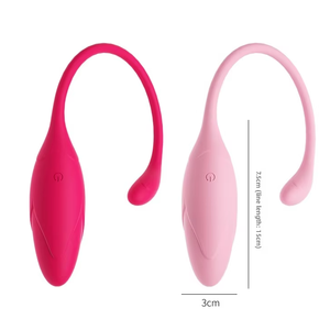 Ouluo silikon cair penuh kualitas tinggi untuk penggetar telur mainan seks lepas pasang inovatif Dengan Akses aplikasi - Product Image 2