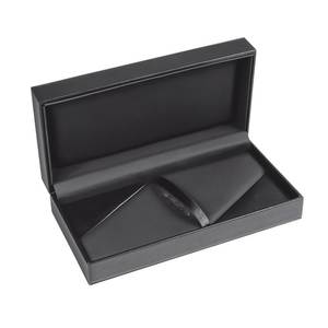 Étui à stylos noir en PU pour 1 ou 2 stylos, boîte de rangement, coffret cadeau d'affaires - Product Image 2