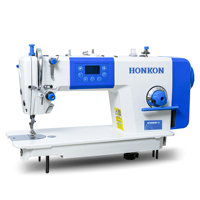 Machine à coudre à point droit HK-9000-D1 avec moteur à entraînement direct