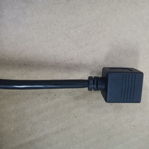 Câble d'extension à angle droit <span class=keywords><strong>RJ45</strong></span> mâle femelle 0.25M CAT5e/CAT6 réseau Internet Extender PVC veste FTP bouclier cuivre nu - Product Image 3