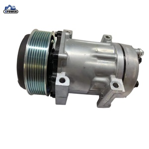 อะไหล่ทดแทนสำหรับรถขุดตีนตะขาบรุ่นใหม่ XPower R134A Air Compressor EC140 EC210 EC260 EC290 หมายเลขอะไหล่ 0631102732 - Product Image 1