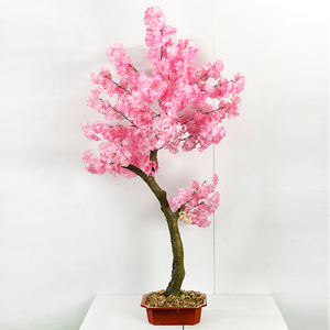 Arbre à fleurs de cerisier artificiel de haute qualité pour la décoration de mariage, centre de table pour événements intérieurs et extérieurs, arbre à fleurs en soie durable - Product Image 3