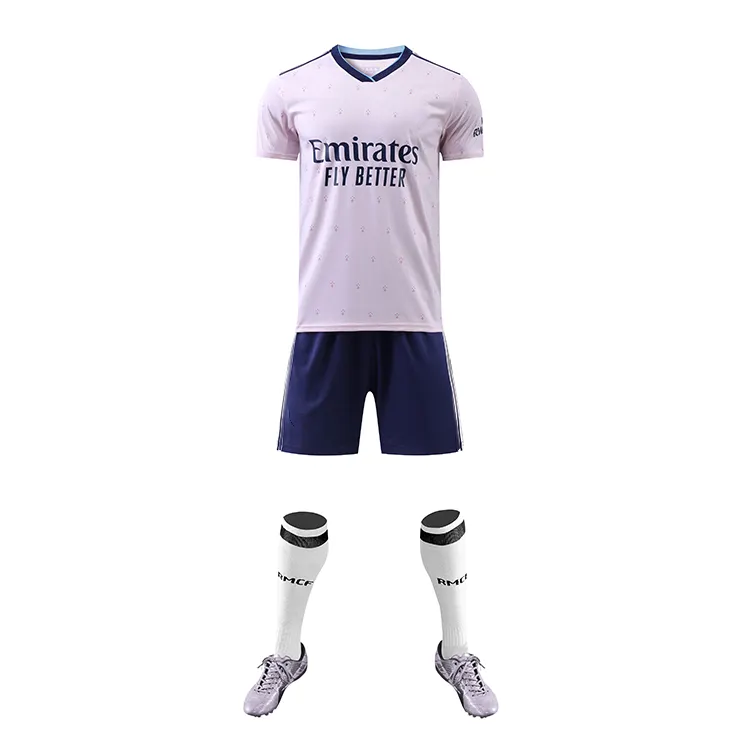 Uniforme de Football unisexe pour hommes, Kits de Football par Sublimation, ensembles de maillots de Football, chemises, vêtements de sport d'équipe en vrac