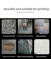 Disque de meulage diamanté de 4 pouces/100 mm rempli de résine, pour granit, marbre, pierre, outils abrasifs