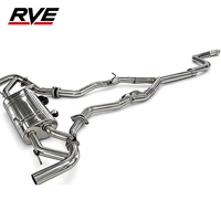 Sistema de Escape RVE OEM con Silenciador Catback para BMW X6 G06 X5 G05 3.0t 2019+, Válvula de Escape, Kit de Rendimiento