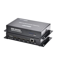 Encodeur vidéo 4 canaux H.265 H.264 Rtmp Srt vers diffusion en direct IP