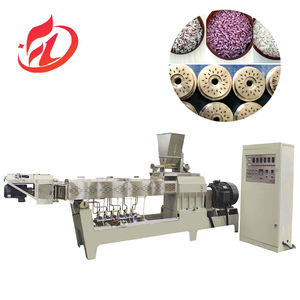 Automatic Fortified Instant Rice Production <b>Line</b> Electric 250kg/h Capacity ISO 9001 Certified Efficient Extrusion Machine - Product Image 1