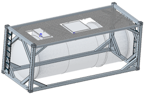 CCS <span class=keywords><strong>CCC</strong></span> réservoir conteneur T50 conteneur portable réservoir 36 CUBIC 20FT 40FT RÉSERVOIR CONTENEUR P-2215 - Product Image 3