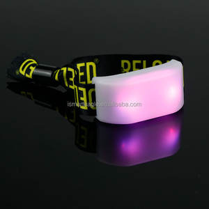DMX制御LEDナイロンリストバンドリモコン点滅ライトブレスレット（ハロウィン、クリスマス、イースター、卒業式用） - Product Image 5