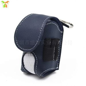 12 Portable Mini <b>Golf</b> Ball Bag Model Maxfree Made of PU Leather with <b>Golf</b> Ball Holder and Tee Holder - Product Image 4