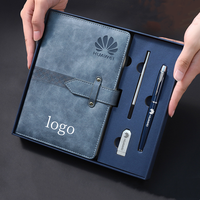 Carnet A5 personnalisé pour articles en promotion au bureau avec clé USB et logo Cadeau d'employé Coffret cadeau Coran d'entreprise pour cadres
