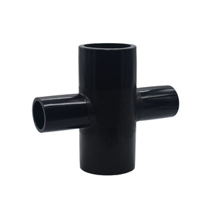 Chất lượng cao <span class=keywords><strong>HDPE</strong></span> pe100 bốn chiều <span class=keywords><strong>TEE</strong></span> 25mm PVC ỐNg Lót Sight Glass 50mm giả mạo đúc cho Cung cấp nước thủy lợi nhà máy giảm - Product Image 5
