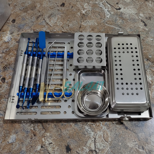 Système de boîte PRF, instruments de chirurgie implantaire dentaire à base de fibrine riche en plaquettes, acier inoxydable, instruments dentaires de qualité chirurgicale - Product Image 1