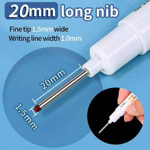 Marqueur <span class=keywords><strong>de</strong></span> charpentier à pointe longue HUAJIE en gros, marqueur permanent extra long, imperméable, résistant à l'huile, séchage rapide, chantier <span class=keywords><strong>de</strong></span> construction - Product Image 4