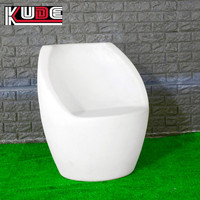 Fauteuil de club LED lumineux 69 cm en PE rotomoulé sans fil, fauteuil lumineux pour salon, restaurant, hôtels, bars, usine OEM