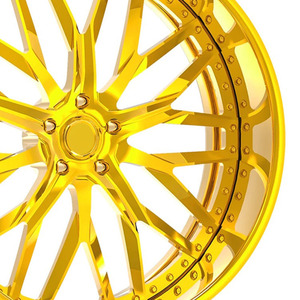 Llantas Forjadas de Lujo con Borde Profundo Dorado de 18 19 20 21 22 23 24 26 Pulgadas Personalizadas con <span class=keywords><strong>4</strong></span> 5 6 Orificios para Jeep - Product Image 5