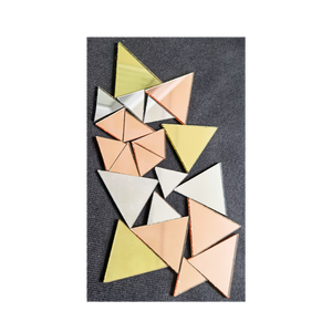 Miroirs en verre or rose carrelage mosaïque dosserets cuisine et salle de bain dosseret salle de bain mur - Product Image 5