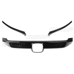 Cadre de calandre avant de voiture, couverture de calandre, décoration pour Honda Civic 10ème génération, kit carrosserie, accessoires auto - Product Image 5