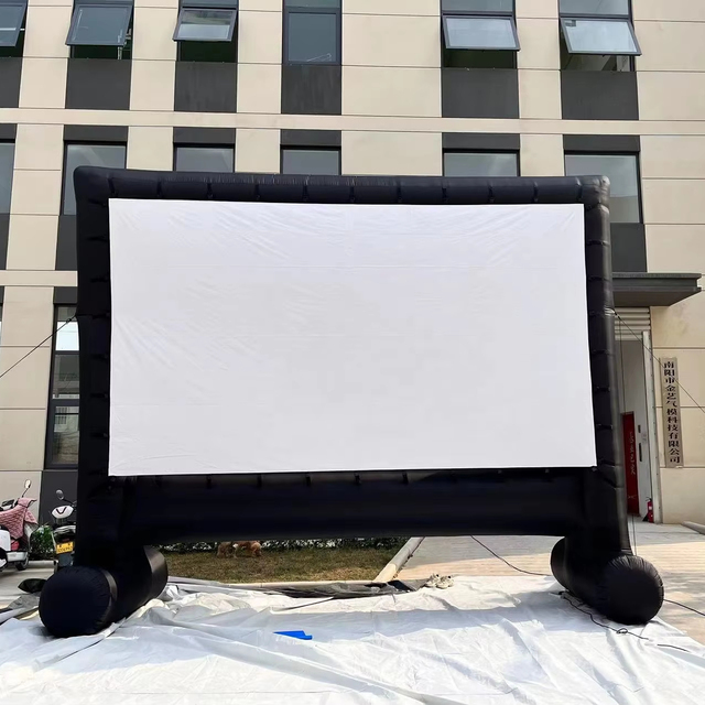 Inflatable Projection Screen 14FT 16FT 18FT Outdoor Projection Screen