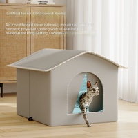 Lit de refroidissement climatisé durable pour chat et chien, en coton PP respirant et imperméable