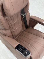 Siège Électrique Réglable pour MPV Professionnel, Personnalisation Complète en Cuir Véritable avec Ventilation, Chauffage, Massage et Inclinaison
