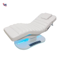 Lit esthétique médical du visage à 4 moteurs personnalisé de luxe Table de massage de lit cosmétique de salon de beauté électrique pour le traitement des cils